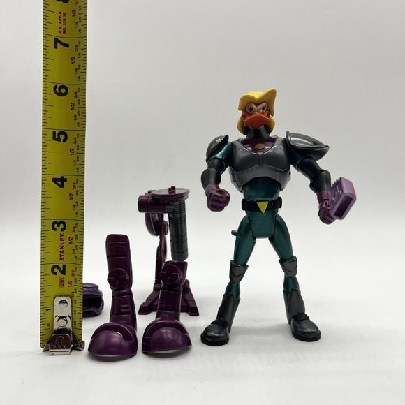 Disney Mighty Ducks Spy Squad Power Walker Nosedive 6" Figure Mattel 1997 Loose - Picture 4 of 5